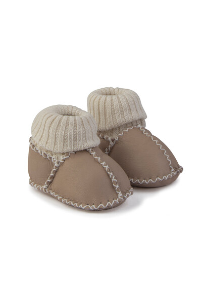 Pegia Kürklü Çoraplı Bebek Patiği 141208