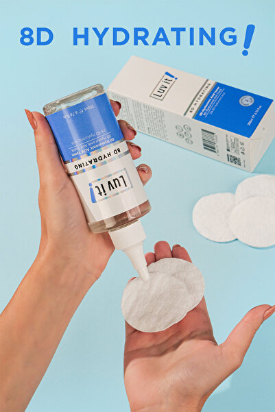 Luv it! 8d Yoğun Nemlendirici Hyaluronik Asit Tonik 200 ml - Derinlemesine Cilt Bakımı Ve Nem Desteği