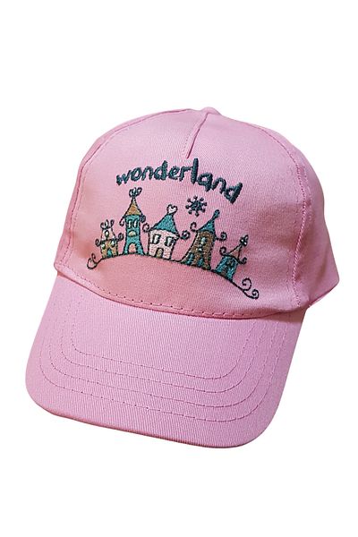 Kitti Baby Girl 1-3 Years Old Summer Brimmed Wonderland Cotton Hat 48 Cm