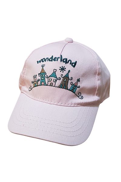 Kitti Baby Girl 1-3 Years Old Summer Brimmed Wonderland Cotton Hat 48 Cm
