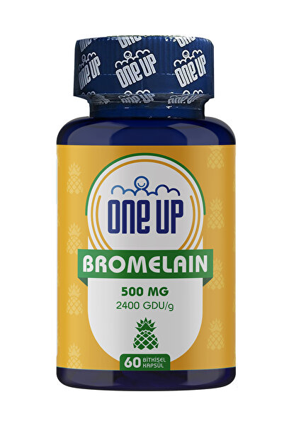 One Up Bromelain 60 Kapsül - Aromasız
