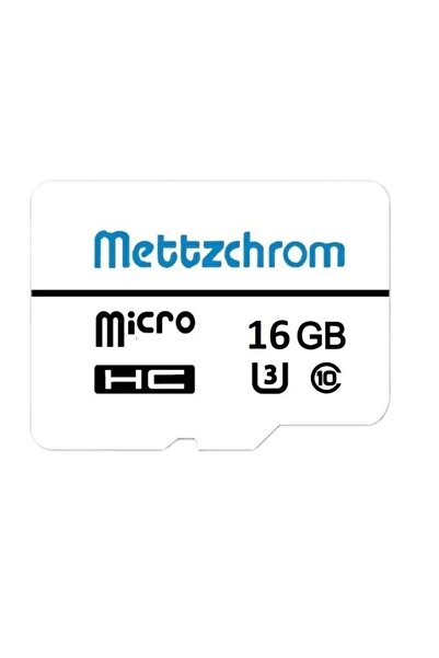 Mettzchrom 16 Gb Hafıza Kartı Sd Adaptör Dahil, 16gb Micro Tf Kart
