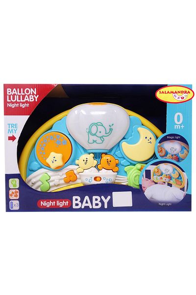 Salamandra Children's Night Light Hot Air Balloon, Salamandra Kids, Multicolor