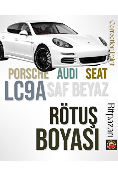 izmir bit pazarı PORSCHE , Audi , Seat , Volkswagen Lc9a Uyumlu Saf Beyazı Rö...