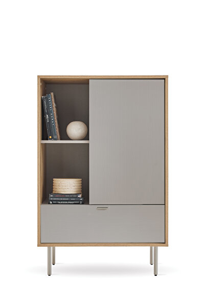 Enza Home Cante Tv Sehpası Kitaplık Modülü