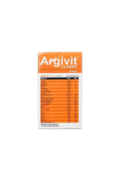 Argivit Classic Tablet 30s