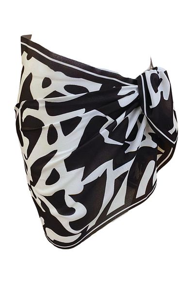 tarzınısec Short Pareo - Geometric Model 150X50 cm