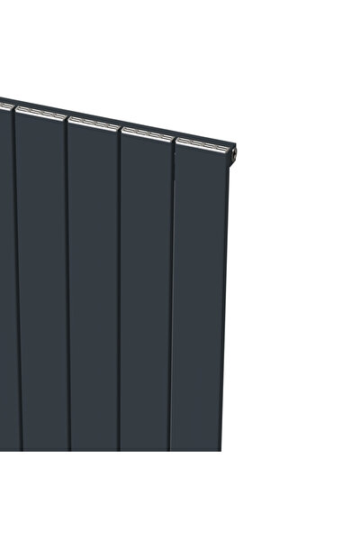 AEON Hestia Alüminyum Radyatör Dikey 125 X 45 Antrasit 5 Dilim