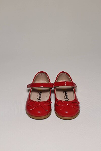 AKTAŞ ORTOPEDİ حذاء راقصة الباليه لتقويم العظام مصنوع من الجلد اللامع مع فيون...