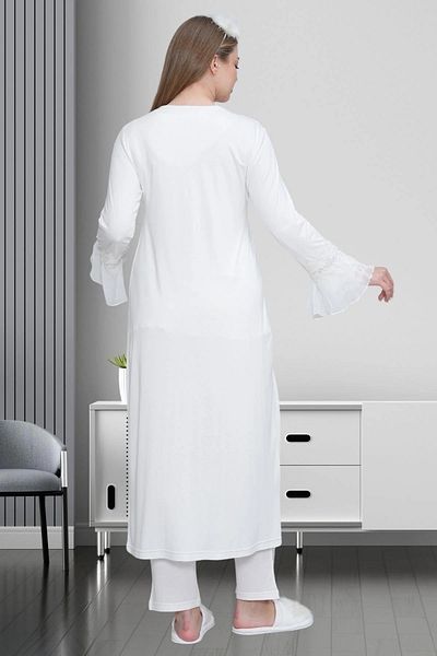 Mecit Pijama Σετ 2 Peignoirs-Pijamas για έγκυες και έγκυες - 75% βαμβάκι, 25% βισκόζη