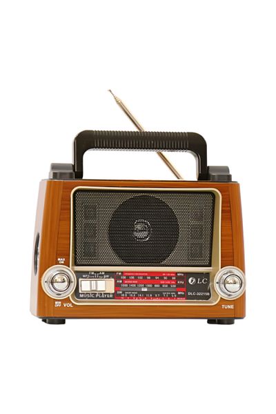 DLC All-in-one Portable Radio – Fm/am, Usb Playback, Bluetooth, Aux, Rechargeable Battery