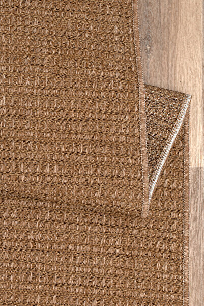 Massilia Home Juteks Naturel Jüt Halı Örme Kilim Sisal Hasır Halı Yıkanabilir...