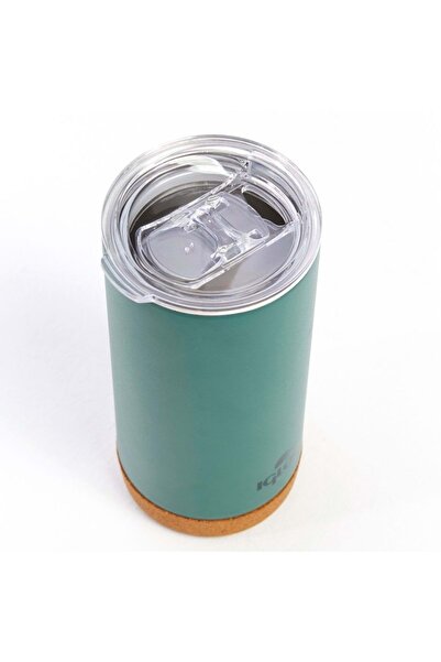 IGLOO Cork Mug 500ml Thermos Mug Cup Flask Green