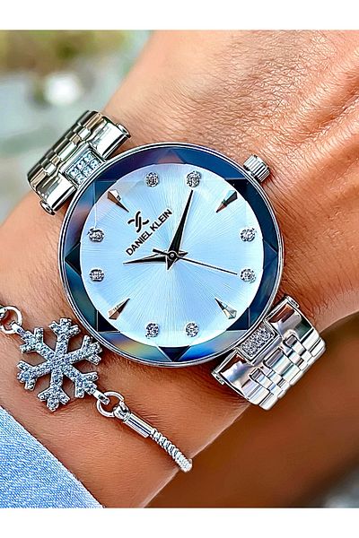 Daniel Klein New Season Stylish Design Steel Cord Women's Wrist Watch