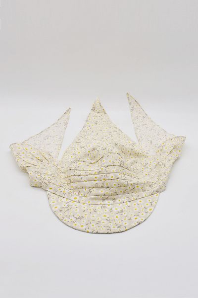 Külah Women's Safari Tie-Up Scarf with Brim Bandana Beach Hat