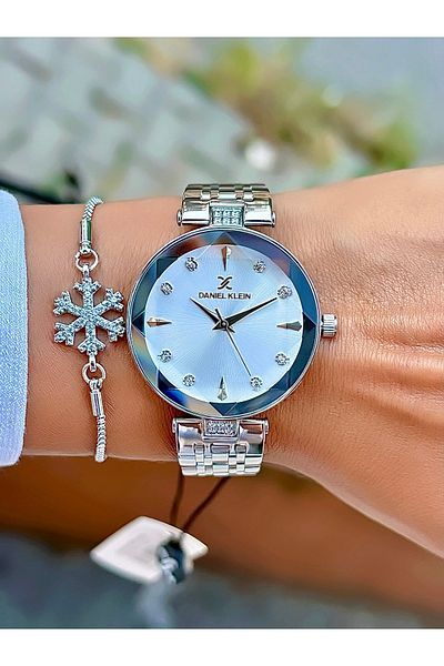 Daniel Klein New Season Stylish Design Steel Cord Women's Wrist Watch