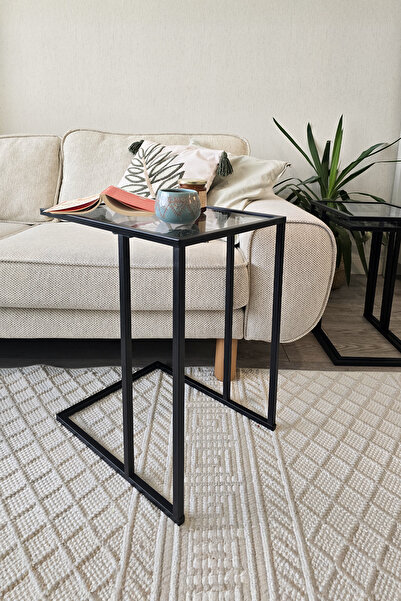 DEKOPRATİK - Alaska C Sehpa Yan Sehpa Koltuk Sehpası