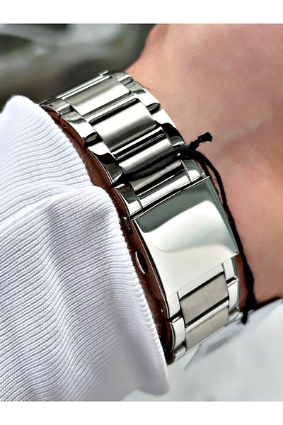 Ferrucci Square Model Functional Men's Wristwatch Gray Color
