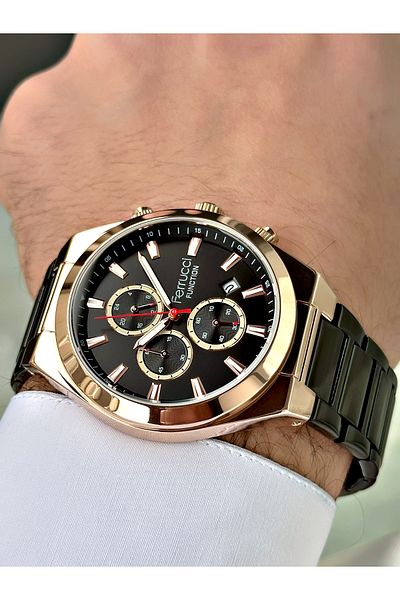 Ferrucci Men's Function Wristwatch - 3 Atm Waterproof