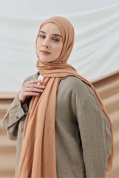 Modakaşmir Μπαμπού Σάλι Sand Beige
