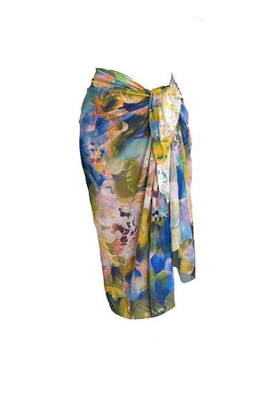 quella atelier Colorful Patterned Pareo