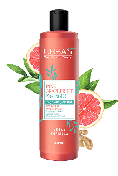 Urban Care Pink Grapefruit & Ginger Saç Bakım Şampuanı 450 ml-vegan