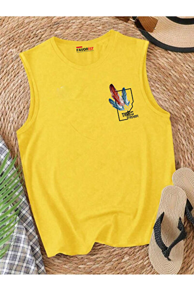 FAVORİST TIMES FASHION Tricou de vară fără mâneci din bumbac pentru femei