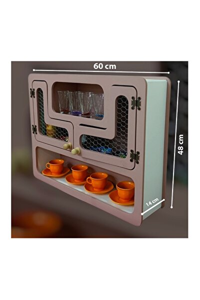 Bozkar Ahşap Mutfak raf terek