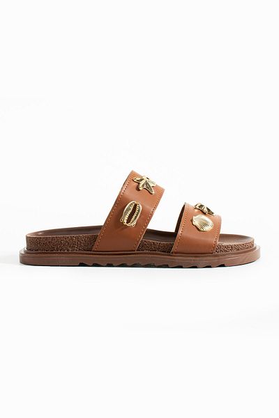 Zintra Women's Tan Orthopedic Summer Sandals |   Anti-Sweat Comfortable Casual Shoes