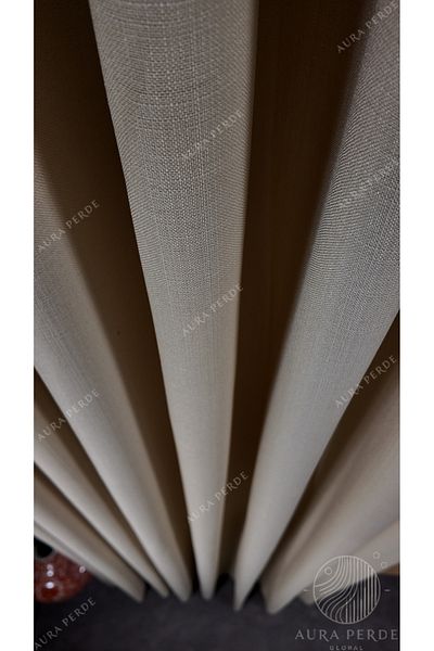 Fluiana Linen Background Curtain - Top Quality Linen Blackout - Counter Tepetakım 40 Color Options