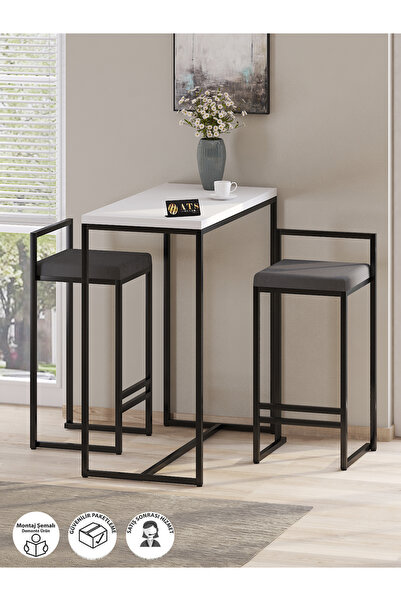 ATS Dekor Barvia SBA-011 2’Li Bar Masa Takımı