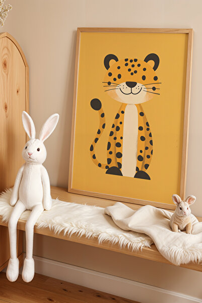 HİGUERA Μινιμαλιστικό παιδικό δωμάτιο και βρεφικό δωμάτιο Marsupilami Ζωγραφι...