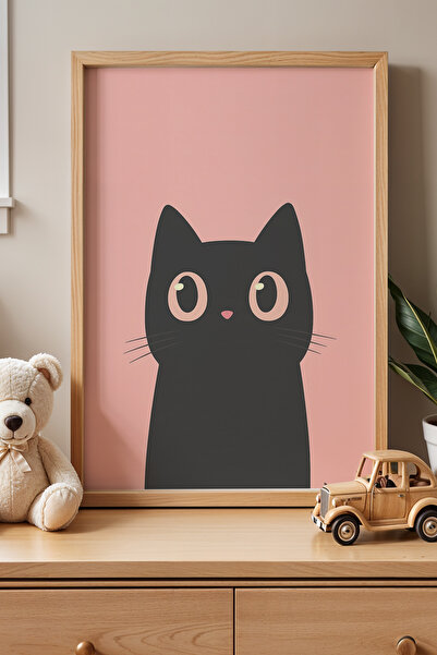 HİGUERA Ζωγραφική τοίχου με ξύλινο πλαίσιο για παιδικό δωμάτιο και βρεφικό δω...