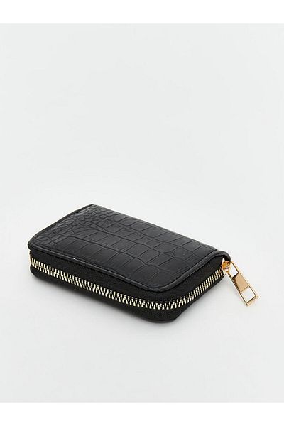 LC Waikiki Lcw Eco Leather Look Crocodile Patterned Women's Wallet (S5)
