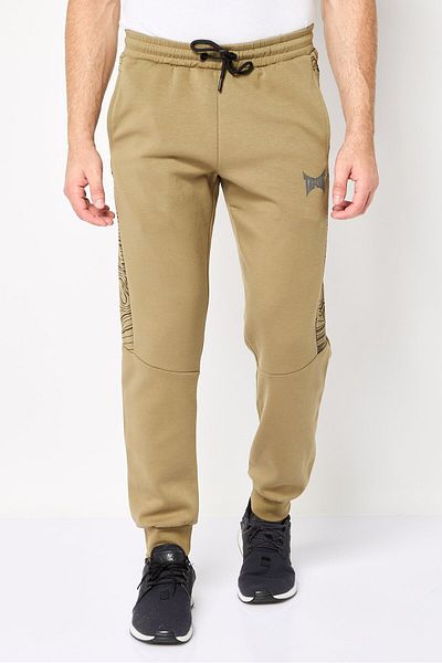 Tapout Men Sportswear Fit Camouside Tape Training Jogger Pants, Olive