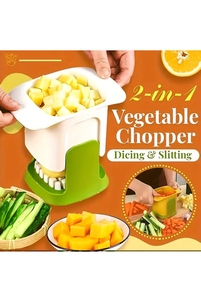 Askımo Chefs' Choice Multifunctional Vegetable Fruit Chopper Practical and Fa...