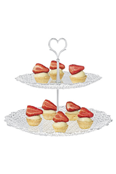 Madame Coco Charmes 2 Tier Cake Stand 28 cm