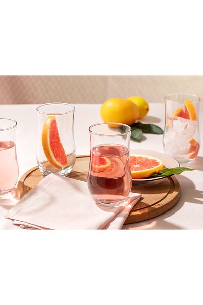 Madame Coco Coralie Set of 4 Soft Drink Glasses