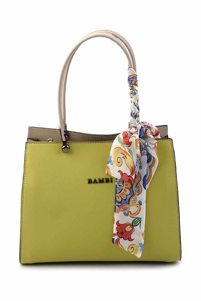 Bambi حقيبة كتف نسائية خضراء C 06376430804
