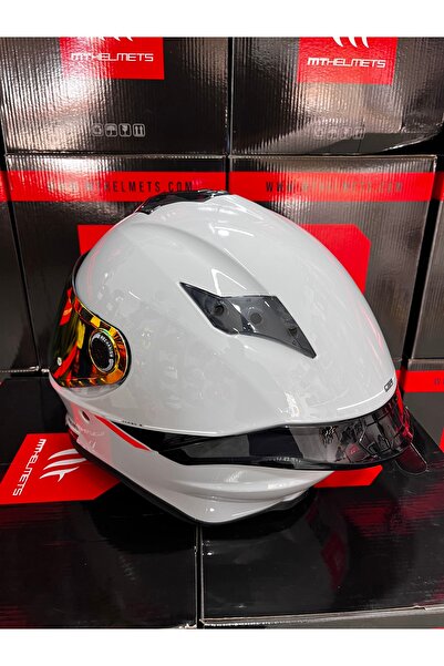 MT Helmets Helmets Targo S Nardo Gri Kask(ŞEFFAF VİZÖR)