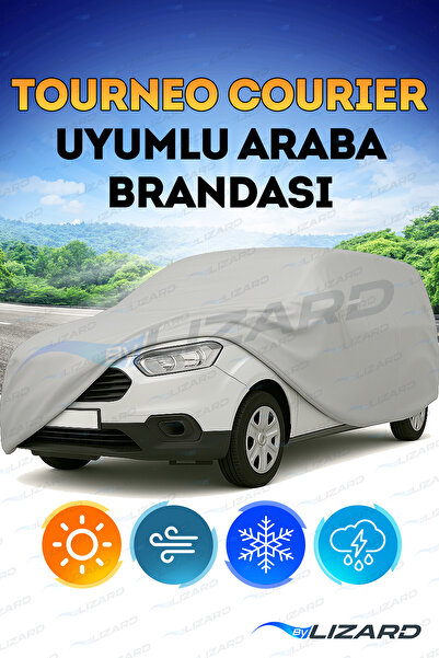 ByLizard Ford Tourneo Courier Uyumlu Lüks Araba Brandası Miflonlu Branda Oto Çadır Örtü