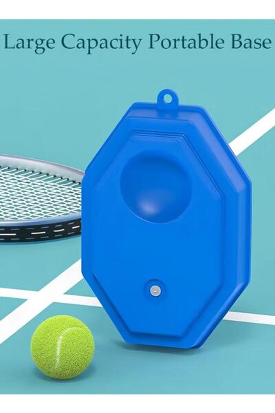 Generic Tennis Racket Set For Students Training Tennis And Beginners With Tennis Bag And Water-filled Base