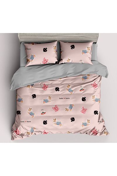 CHIRASO CHIRASO Linen, 100% Cotton, Classic Sheet 155x230 cm, Duvet Sheet 160x200 cm, 2 Pillowcases