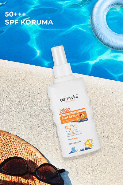 Dermokil Yüksek Koruyucu SPF 50+++ Çocuk Güneş Spreyi 200 ml