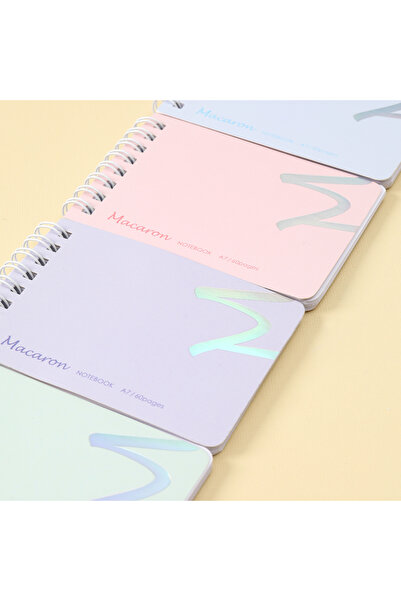 Deli EN403-A7 Spiral Notebook A7 60 Sheets 70gsm 7mm line – ideal for on-the-go notes