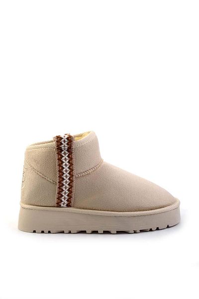 Bambi Γυναικείο Panduf Beige Suede K02855115002