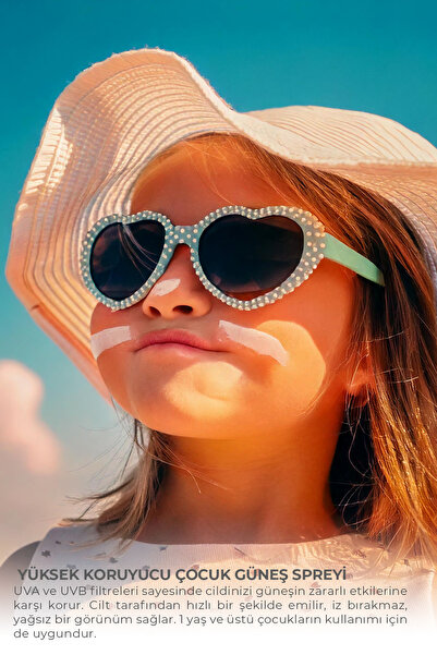 Dermokil Yüksek Koruyucu SPF 50+++ Çocuk Güneş Spreyi 200 ml