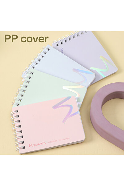 Deli EN403-A7 Spiral Notebook A7 60 Sheets 70gsm 7mm line – ideal for on-the-go notes