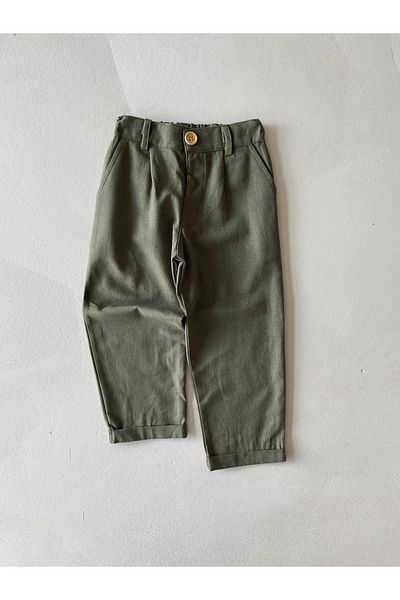 rg kidsstore Boys' Linen Trousers - Comfortable and Stylish Design