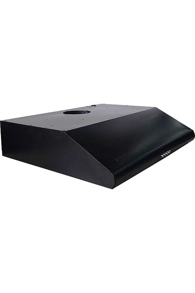 HARLEM HARLEM® HCA-60 Wall Hood, 2 Motors, TURBO Function, 3 Speeds, Width 60 Cm, Black